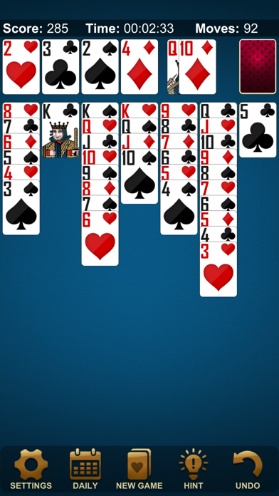 Solitaire Classic Fun Klondike Screenshot