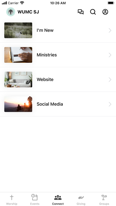 Wesley UMC SJ Screenshot