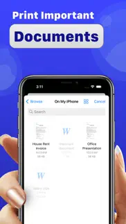 smart printer app : print scan iphone screenshot 3