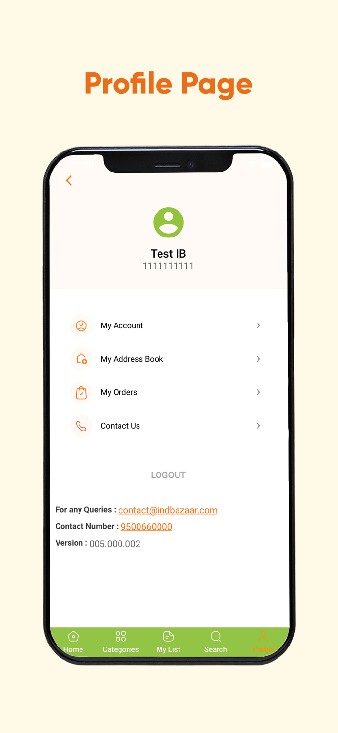 Indbazaar-Online Grocery Store