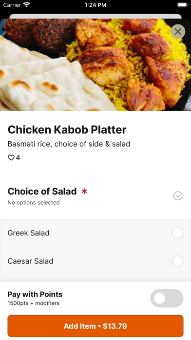 Peño Mediterranean Grill Screenshot