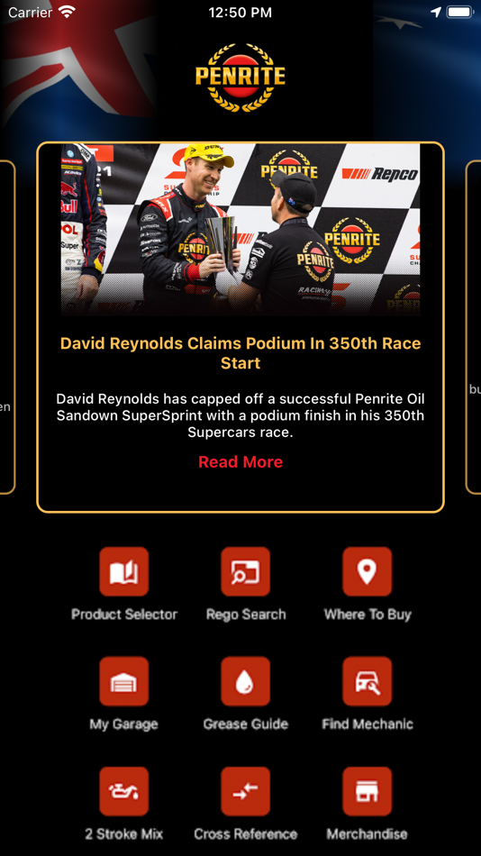 #1. Product Selector (iOS) 由: Penrite Oil Company