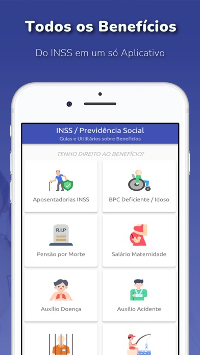 INSS - Cálculo de Benefícios Screenshot