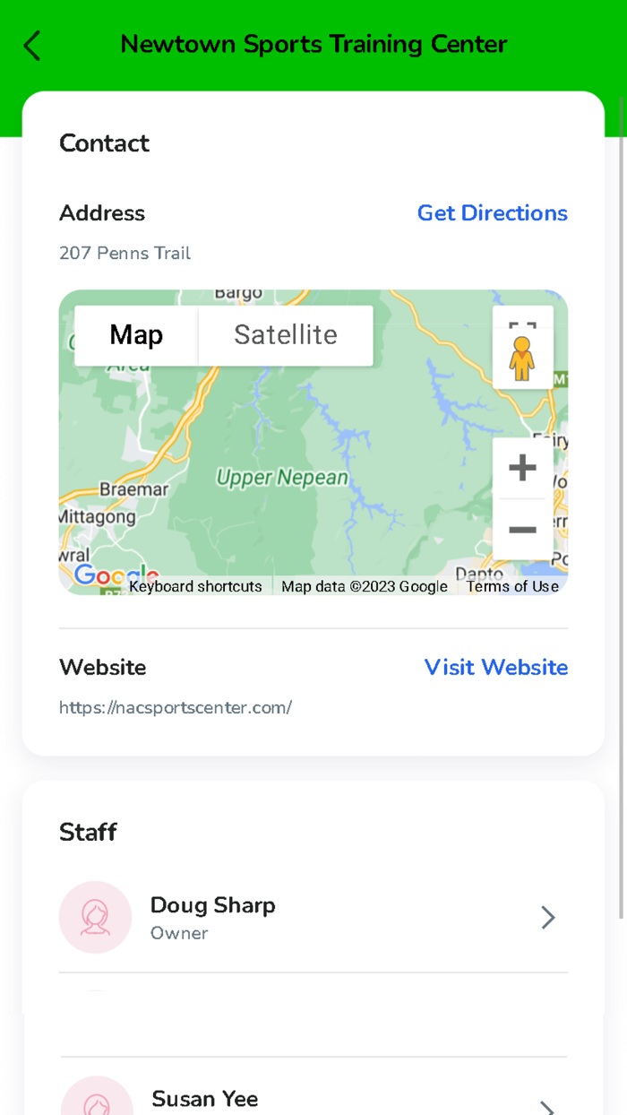 Newtown Sports Center