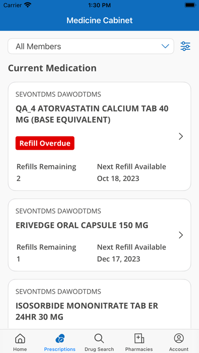 MyBlueRxIL Screenshot