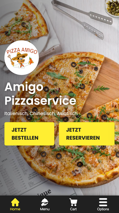 Amigo Pizzaservice Screenshot