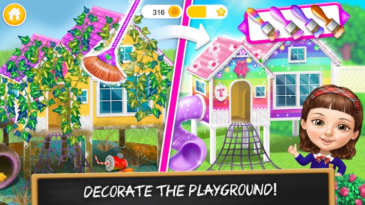 Sweet Baby Girl School Cleanup