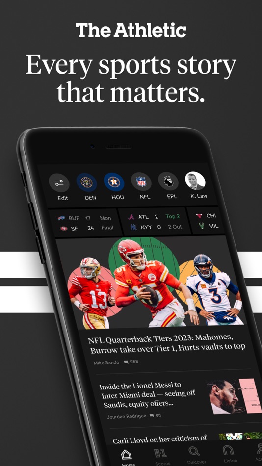 The Athletic: Sports News - 13.50.1 - (iOS)