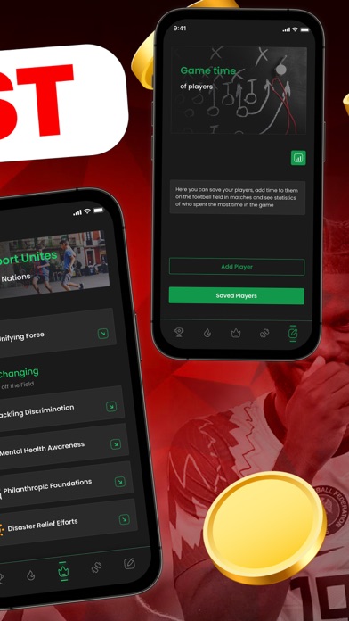 Sportyb - Football & Sport App Screenshot