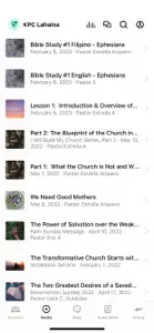 Koinonia Pentecostal Church screenshot #2 for iPhone