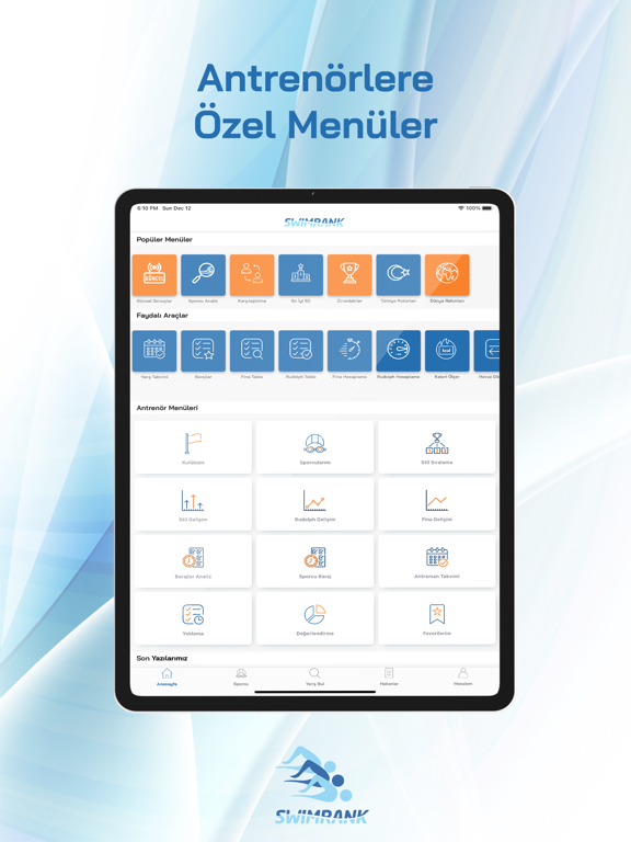 Swimrank iPad screenshot 10 - Sports app