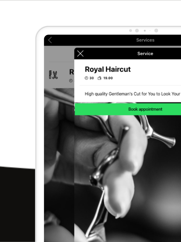 THE ROYAL BARBERSHOP