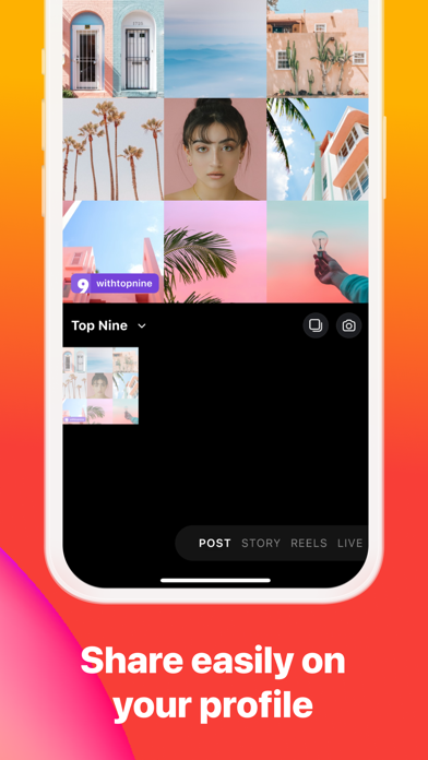 Screenshot #3 pour Top Nine: Best of 2023 Collage