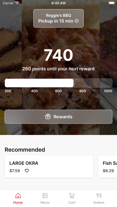 Reggie's BBQ Screenshot