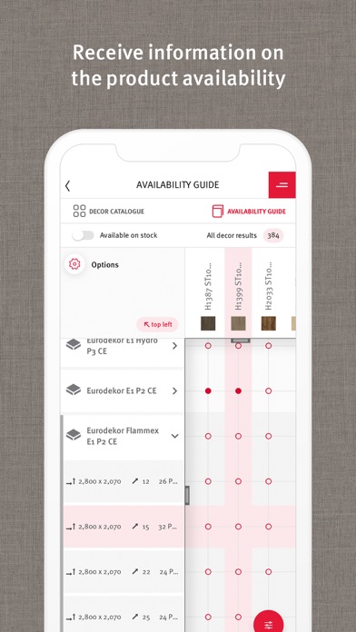 EGGER Decorative Collection Screenshot