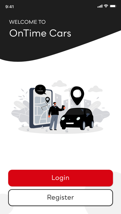 OnTime Cars. Screenshot