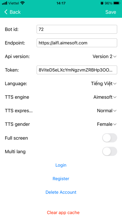 AimeVirtual - Virtual human Screenshot
