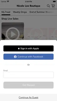 nicole lee boutique iphone screenshot 1