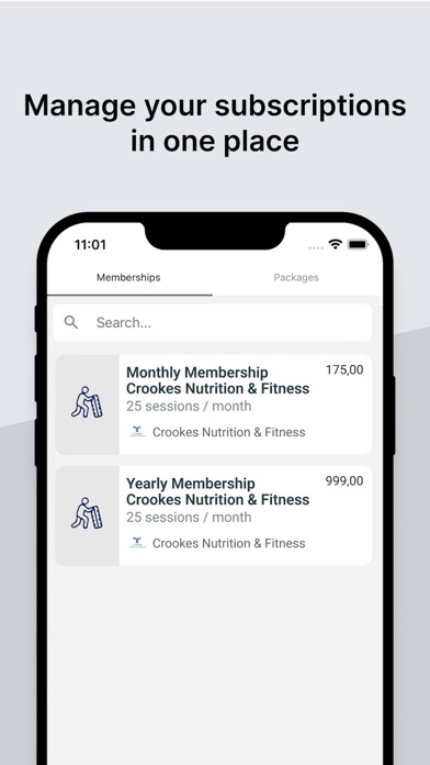 Crookes Nutrition & Fitness Screenshot