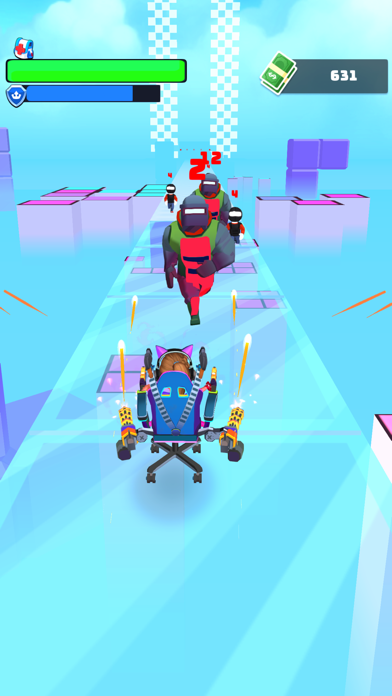 Gaming Chair Attack Screenshot