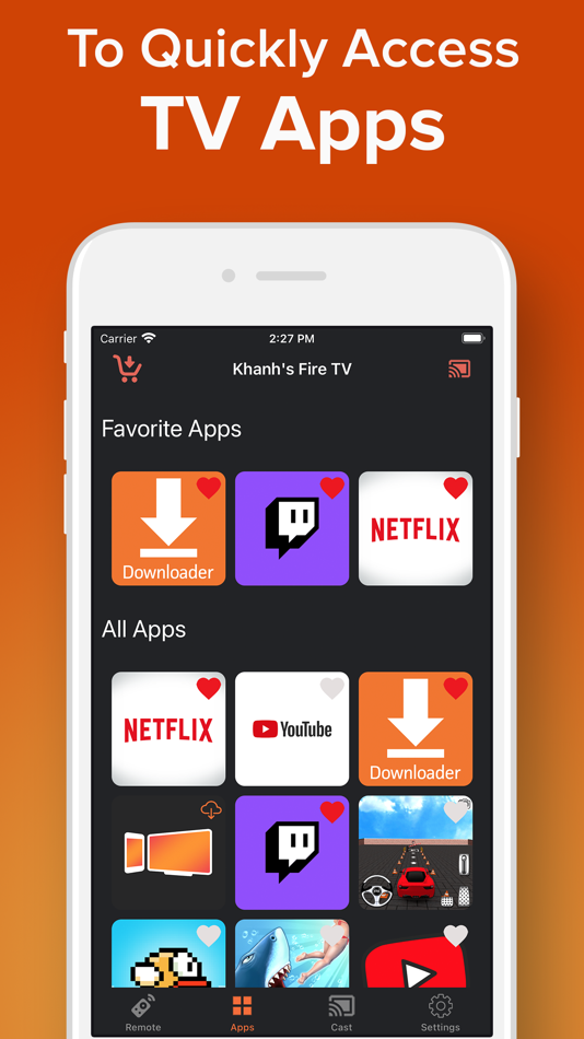 #2. Fire Remote: TV Stick Remote (iOS) 由: Khanh Le