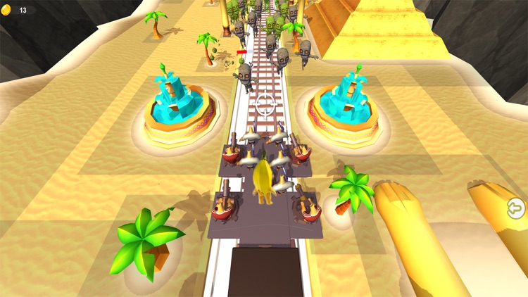 Toilet Banana Defense Monster