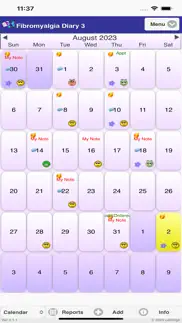 fibromyalgia diary 3 iphone screenshot 1