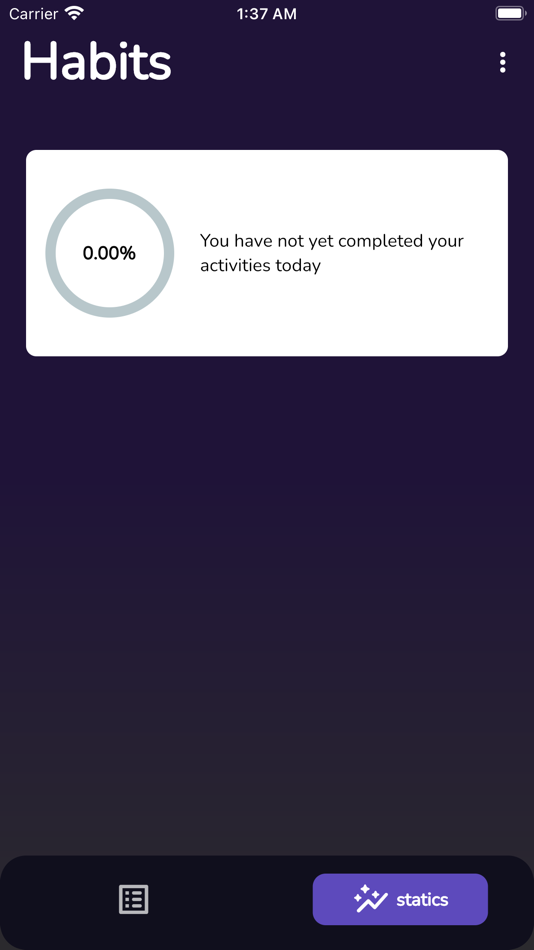 #3. Daily routine - habits tracker (iOS) By: Jean Marko Aguirre Sanchez