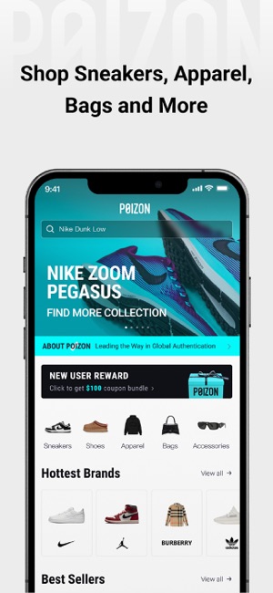 Poizon (Sneakers/Clothes/Bags) Authentication Platform, Announcements on  Carousell