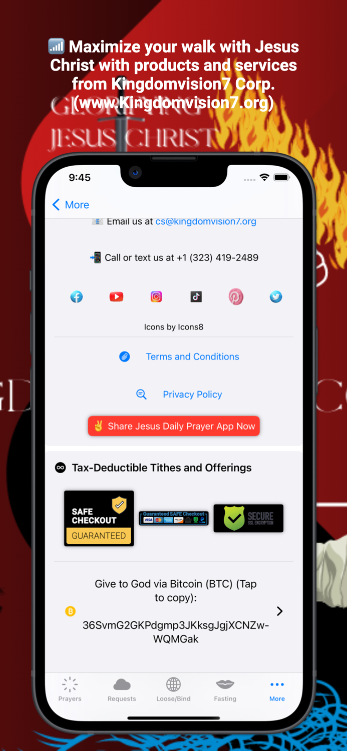 Jesus Daily Prayer App