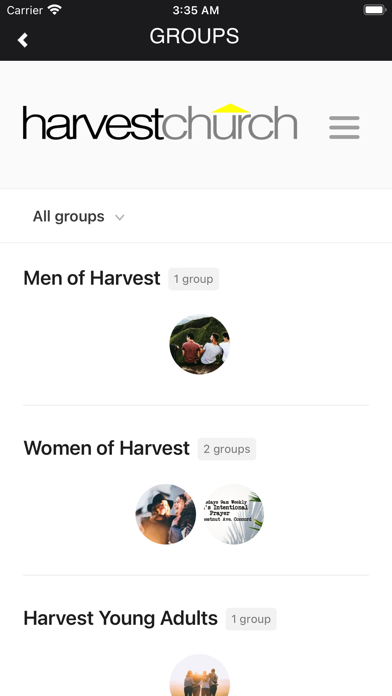 The Harvest Church App Screenshot