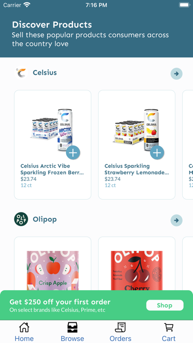 Attain Wholesale Screenshot