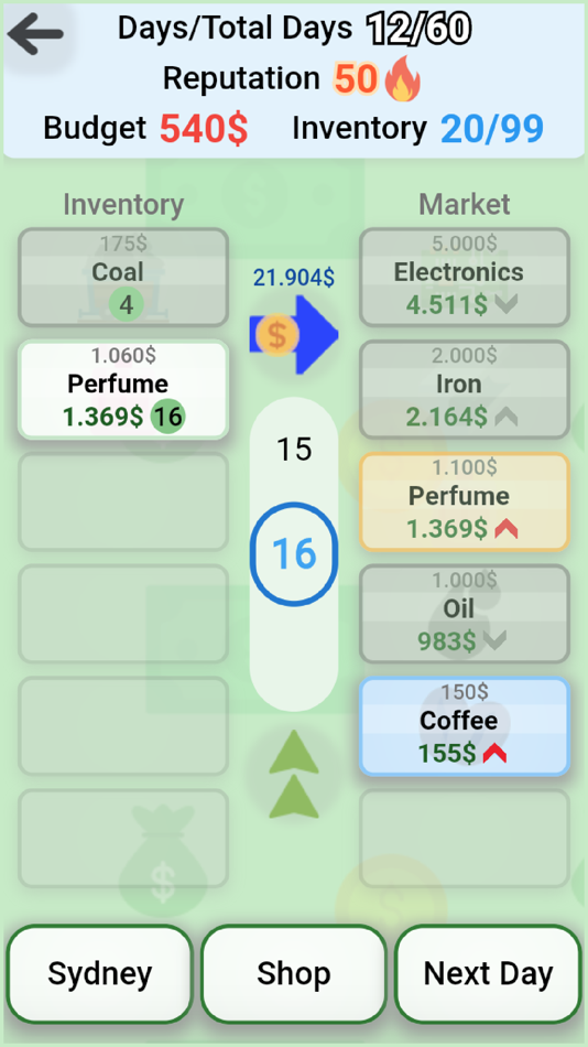 #1. Business Game (iOS) By: Horea Bucerzan