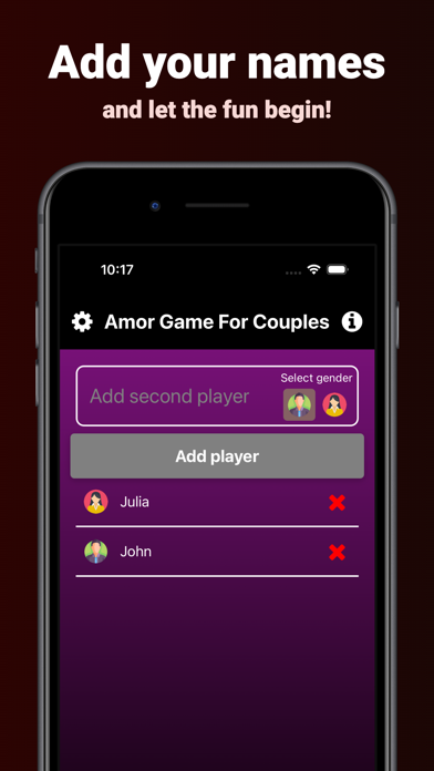 Amor Couple Game Relationship Screenshot