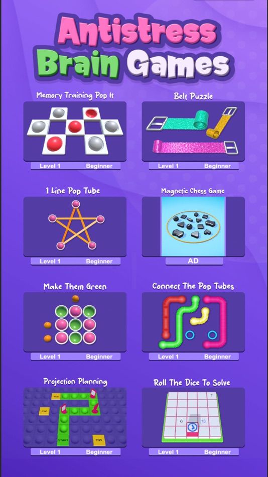 #1. Offline Brain Games - No Wifi (iOS) 来自: Shanze Shafique