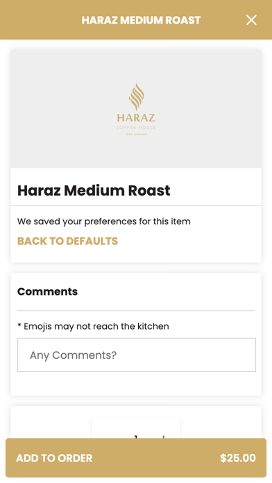 Haraz Coffee House Screenshot