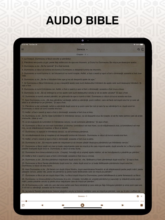 Screenshot #6 pour Biblia Cornilescu Română.