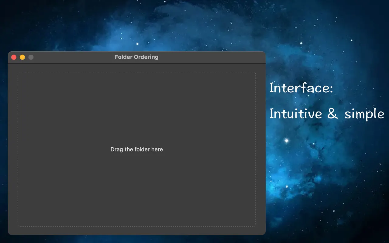 #1. Folder Ordering (macOS) Podle: 朝品 冯