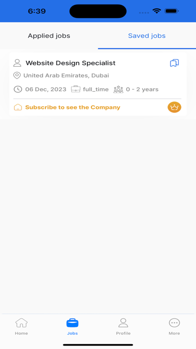 Jobs World Screenshot