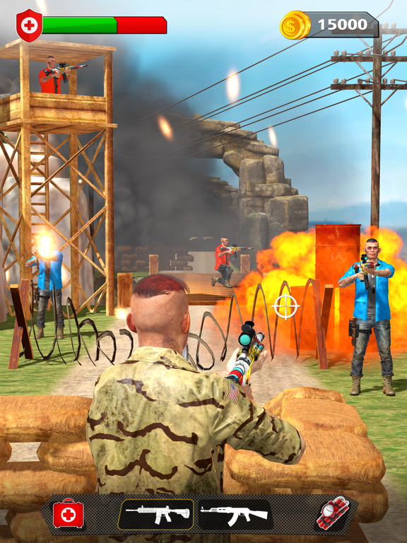 Screenshot #4 pour Cover Attack Gun Shooting Game