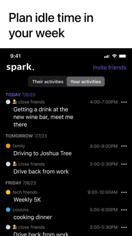 Game screenshot spark: casual catch-ups hack