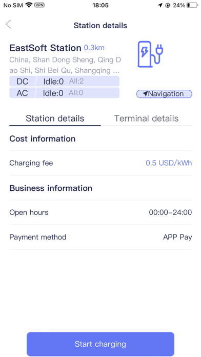 Parasol Charger app screenshot 3