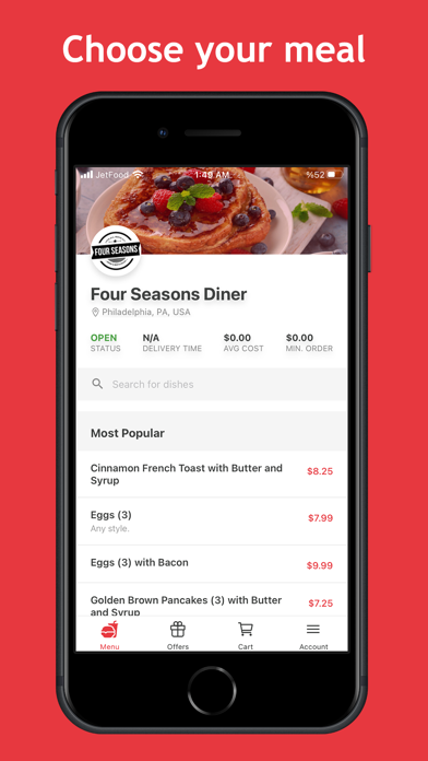 Four Seasons Diner Screenshot