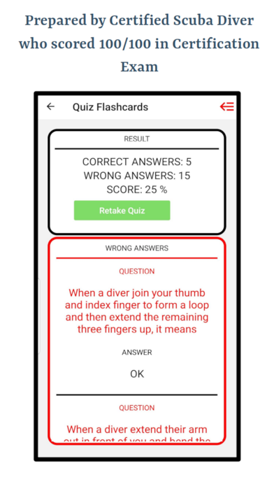 Scuba Certification Lite Screenshot