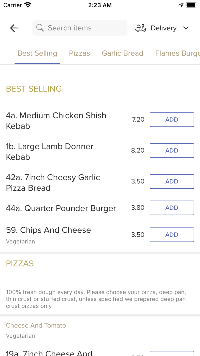 Flames Pizza Romford