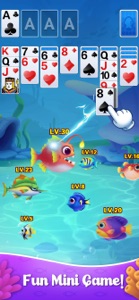 Solitaire Fish: Card Game screenshot #2 for iPhone