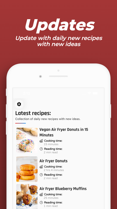 Air Fryer Food Recipes Screenshot