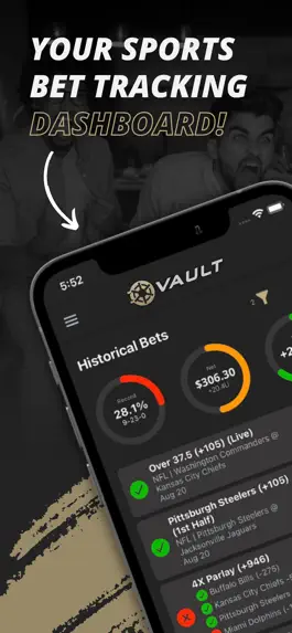 Game screenshot Vault: Bet Tracker & GroupChat mod apk