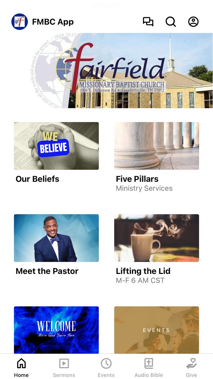 Fairfield MBC Mobile App