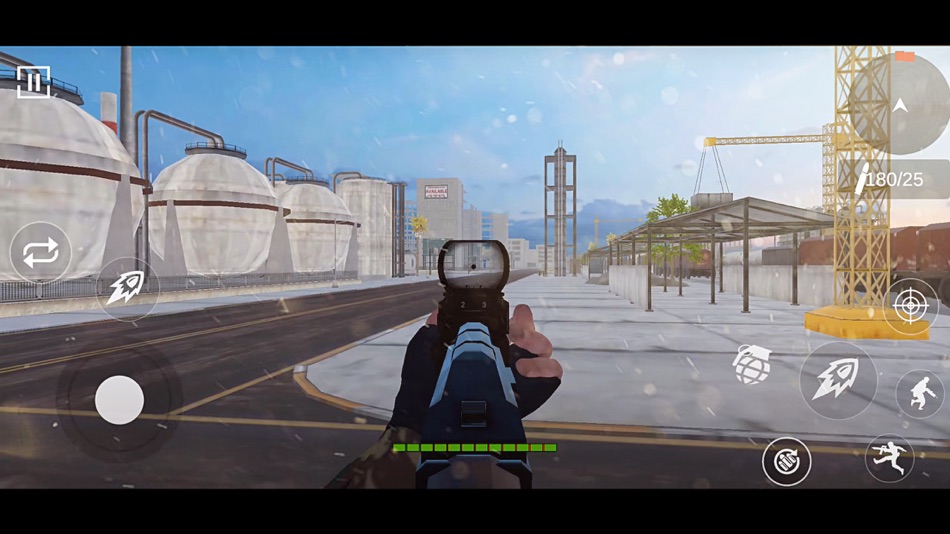 #2. Railroad Security Commando FPS (iOS) By: Sahir Lakhani